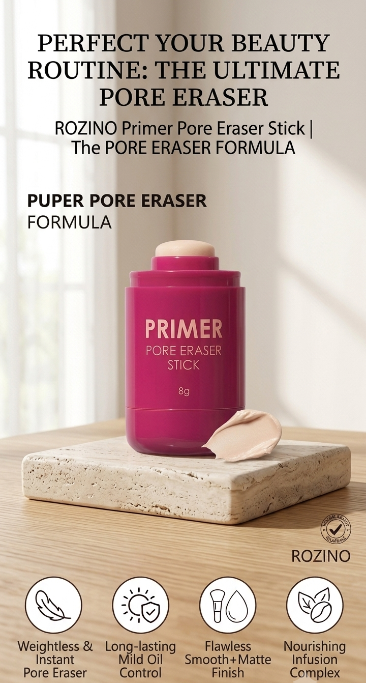 ROZINO Pore Eraser Primer Stick ✨