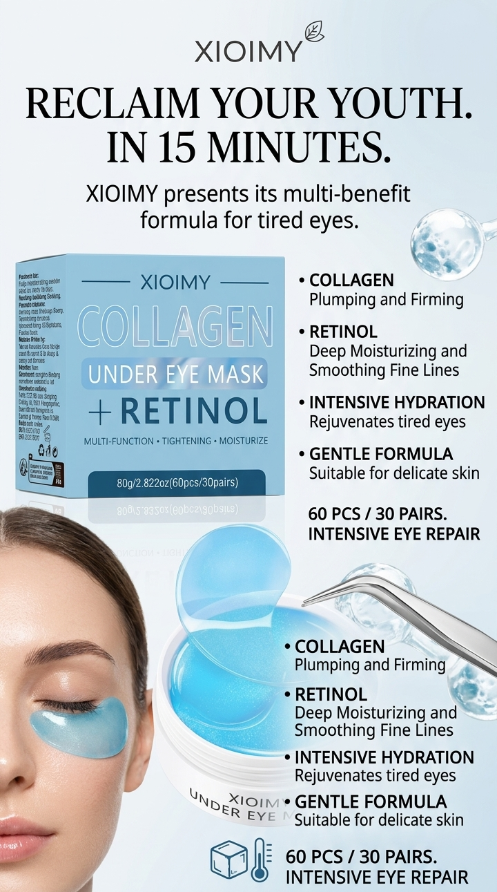 Xioimy Collagen + Retinol Under Eye Mask